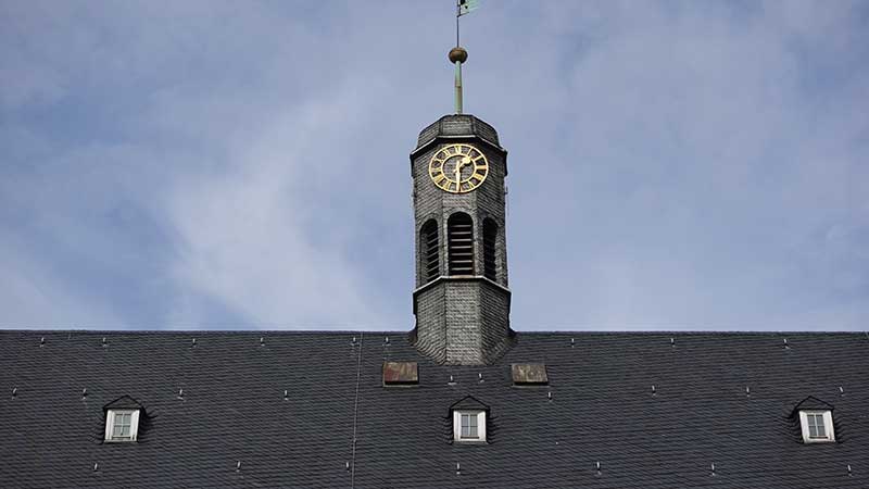 Rathaus Rüsselsheim Uhrturm 01